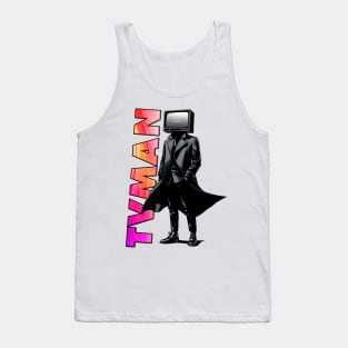 TVman of The alliance, skibidi toilet themed TVmen Tank Top